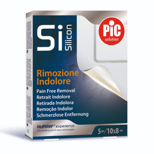 Pic Cerotti Silicon Post Operazione 10x8 cm 5 Pezzi