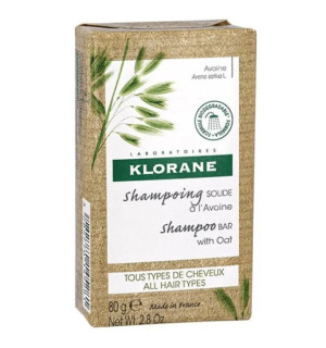 Klorane Shampoo Solido all'Avena Ultra Delicato 80 g