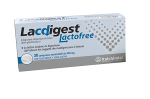 Lacdigest Lactofree Integratore Per Intolleranza Al Lattosio 30 Compresse