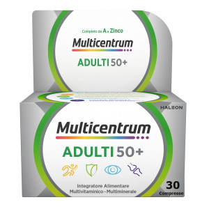 Multicentrum Select 50+ Integratore Multivitaminico Multiminerale 30 Compresse