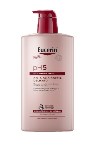 Eucerin Gel & Olio Doccia Delicato 1 Litro