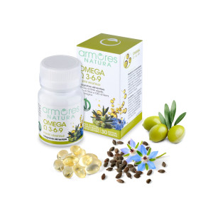 Armores Natura Omega 3-6-9 Integratore 30 Capsule Vegetali Softgel