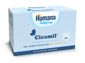 Humana Cicamil Salviette 30 Pezzi