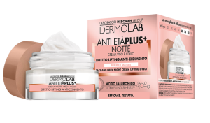 Dermolab Anti Età Plus + - Crema Notte Viso e Collo Effetto Lifting