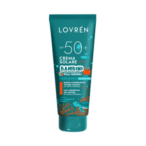 Lovren Lovrén Solaire - Crema Solare SPF50+ Bambini e Pelli sensibili 200 ml