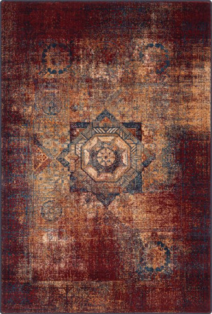 Dywan Agnella Isfahan Baszra Bordo