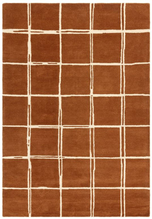 Dywan Albany Grid Rust