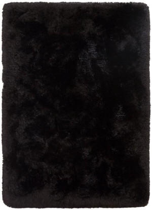 Dywan Plush Shaggy Black