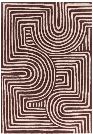 Dywan Reef RF29 Curve Plum