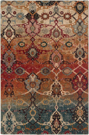 Dywan Dywilan Superior Kirman Red