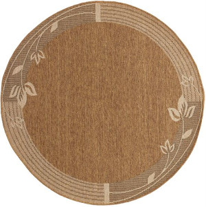 Dywan sznurkowy Arte Adana Bloom Beige (koło)