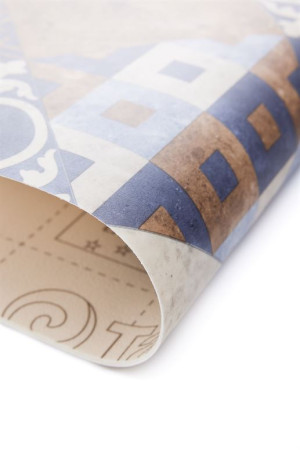 Wykładzina elastyczna Tarkett Iconik 260D 27123014 Zaragoza Tile Indigo