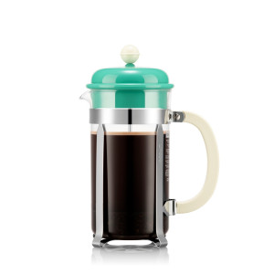 Zaparzacz tłokowy french press Caffettiera 1L Light Green Bodum