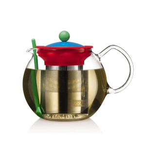 Bodum zaparzacz do herbaty MoMA Assam 1L Red