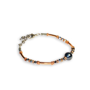 Bransoletka miedziana FASHION - seria Exclusive