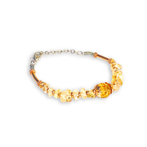 Bransoletka miedziana BAROK - seria Exclusive