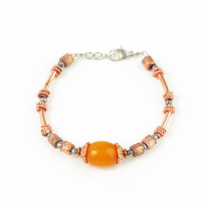 Bransoletka miedziana SUN - seria Exclusive