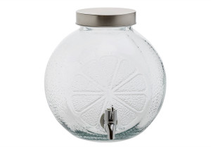 Drinksdispenser Appelsinformet Glass 4l