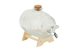Drinksdispenser 1l Med Trefot Glass