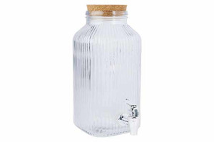 Drinksdispenser Glass Klar 3,35l