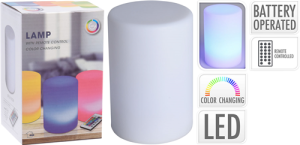 Bordlampe Med Fargeskiftende Led Inkl. Fjernkontroll