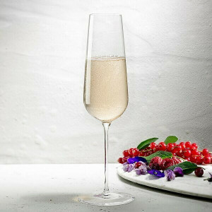 Champagneglass Stem Zero, Nude - 300ml (2 Stk.)