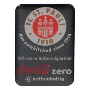 Coca Cola Zero Ansteck Pin "FC St. Pauli"