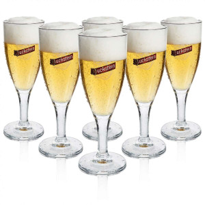 6x Duckstein Bier Glas 0,3l Sommelier Glas