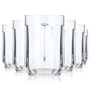 6x Sahm Bier Glas 0,5l Krug (6er Set)