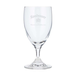 Kondrauer Wasser Glas 0,17l Kelchglas
