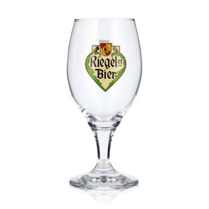Riegele Bier Glas 0,3l Pokal Sahm