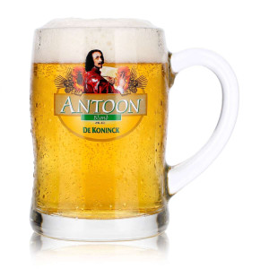 Antoon Bier Glas 0,33l Henkelglas