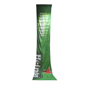 1x Heineken Bier Fahne Banner Grün