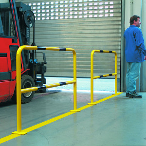Steel Hoop Guards | Bolt Down | hi-vis | Protect vulnerable Zones | internal and external use |
