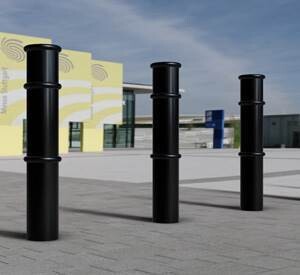 Bollard Large GFC 6000 (168mm DIA) 1000mm above ground  - Substantial Bollard