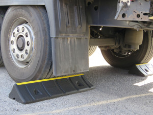Wheel stops Heavy Duty- HGV's, Trucks Coaches