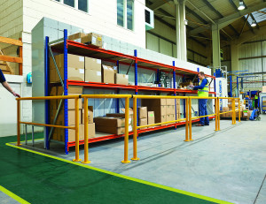 Guard Rails- Ideal for warehouse or industrial environment.