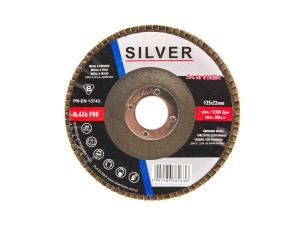 LAMELKA TARCZA LISTKOWA 125 #80 SILVER
