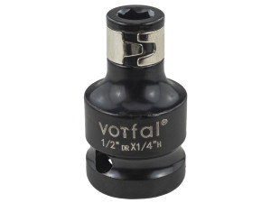 Adapter udarowy 1/2" do bitów 1/4"