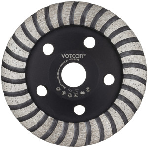 TARCZA DIAMENTOWA GARNKOWA SEGMENTOWA TURBO DO SZLIFOWANIA BETONU 125MM PRO