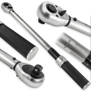 KLUCZ DYNAMOMETRYCZNY Z BLOKADĄ ETUI CERTYFIKAT KALIBRACJI 40-220NM 1/2"