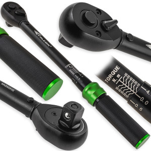 KLUCZ DYNAMOMETRYCZNY Z BLOKADĄ ETUI CERTYFIKAT KALIBRACJI 10-60NM 1/2"
