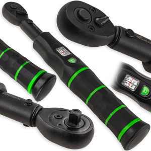 KLUCZ DYNAMOMETRYCZNY Z BLOKADĄ ETUI CERTYFIKAT KALIBRACJI 1-25NM 1/4"
