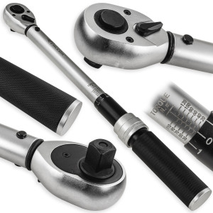 KLUCZ DYNAMOMETRYCZNY Z BLOKADĄ ETUI CERTYFIKAT KALIBRACJI 20-120NM 1/2"