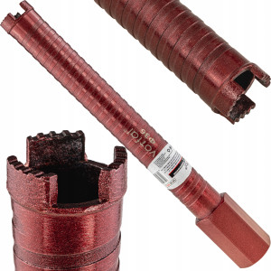 WIERTŁO KORONOWE DIAMENTOWE KORONKA 36 MM 1.1/4 PRO WIERTNICY WIERTNICA 350