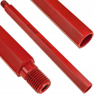 ADAPTER PRZEDŁUŻKA 55 CM 1.1/4" UNC DO WIERTNICY WIERTŁA KORONOWEGO STALOWA