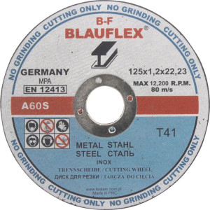 Tarcza do cięcia metalu 125x1.2 BLAUFLEX