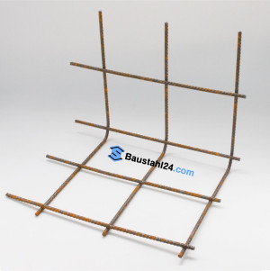 Baustahlmatte als Winkel