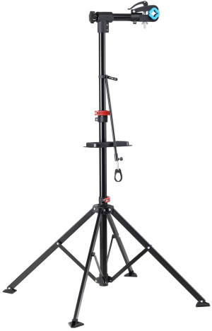 Bc-elec - 108310 Pied d'atelier pour vélo, télescopique et ajustable en hauteur (108-190cm), support vélo, max 30kg