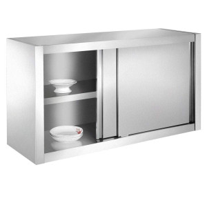 Bc-elec - SSC100 Armoire de cuisine, armoire murale en inox 100x40x60cm idéal restaurants, cuisines, cantines...